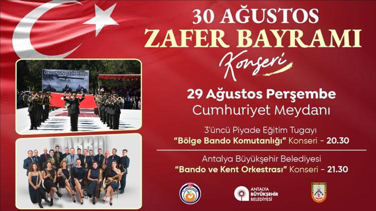 Büyükşehir 30 Ağustos Zafer Bayramını coşkuyla kutlayacak