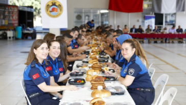 Alanya'da Zabıta Teşkilatı'nın 198.yılı kutlandı