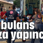 Ambulans kaza yapınca!