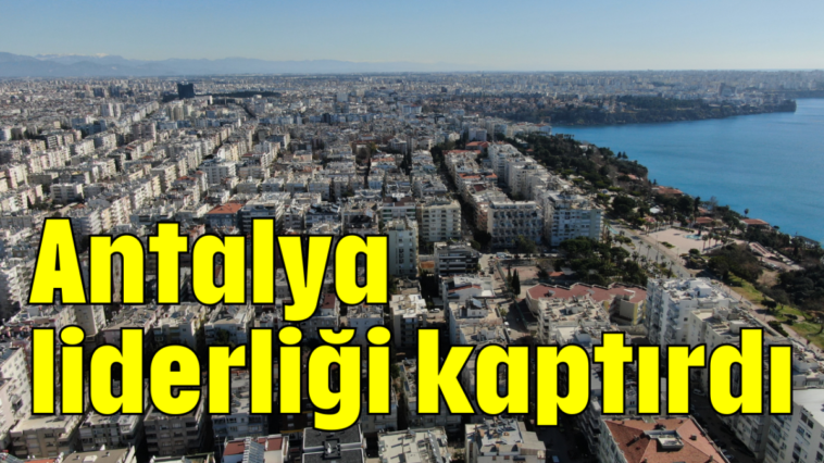 Antalya liderliği kaptırdı