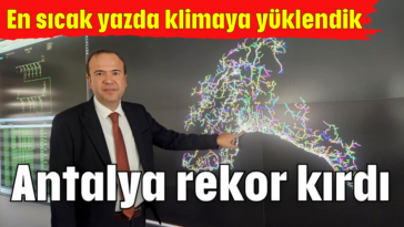 Antalya rekor kırdı