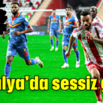 Antalya'da sessiz gece 0-0