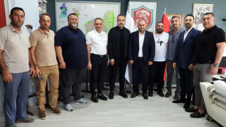 Antalyaspor Başkanı'ndan Kepezspor başkanına ziyaret