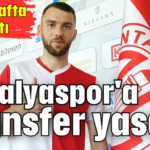 Antalyaspor'a transfer yasağı