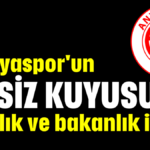 Antalyaspor'un dipsiz kuyusuna savcılık ve bakanlık iniyor