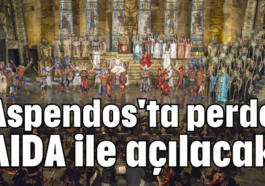 Aspendos'ta perde AIDA ile açılacak