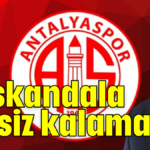 Bu skandala sessiz kalamayız!