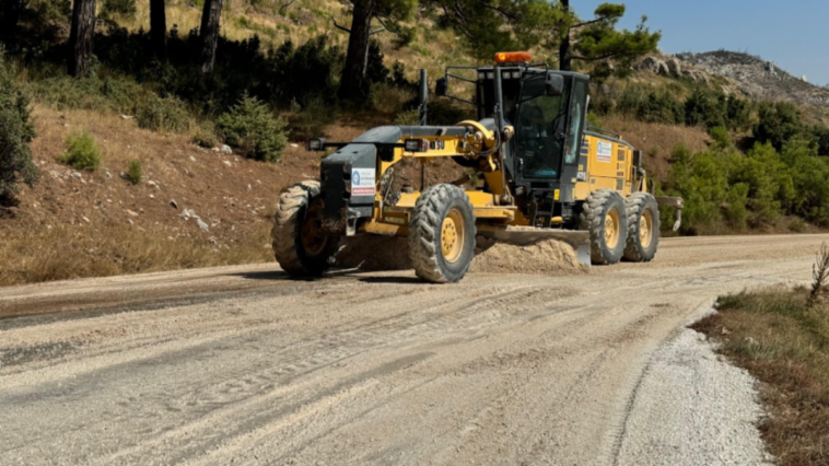 Büyükşehir'den Manavgat'ta asfalt hamlesi