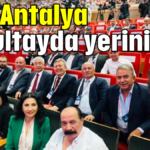 CHP Antalya kurultayda yerini aldı