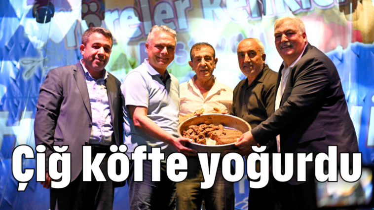 Çiğ köfte yoğurdu