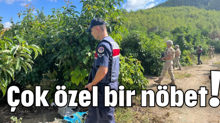 Çok özel bir nöbet!