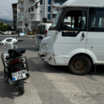 Gazipaşa'da otomobille çarpışan motosiklet sürücüsü ağır yaralandı