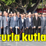 Gururla kutladık