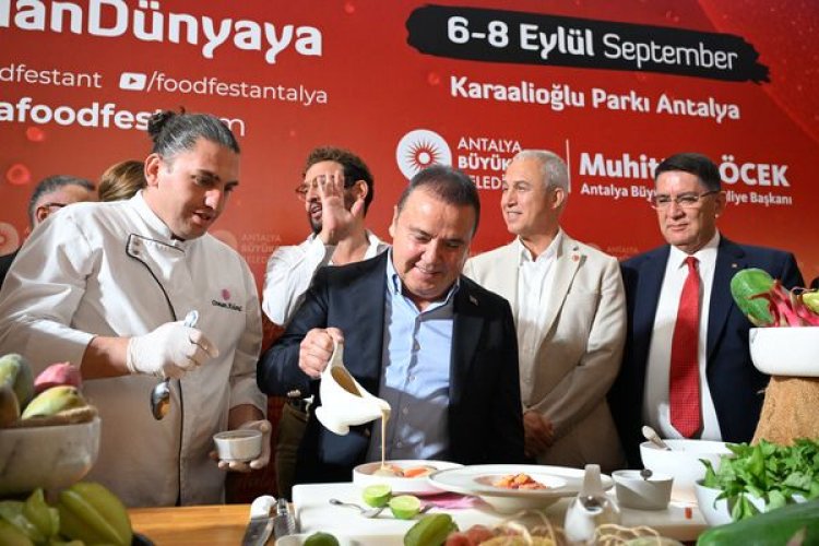 ANTALYA'DA LEZZET ŞÖLENİ BAŞLIYOR