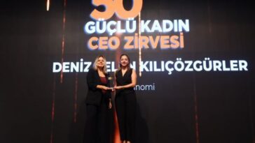 TÜRKİYE'NİN EN GÜÇLÜ CEO'LARI ARASINA GİRDİ