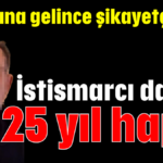 İstismarcı dayıya 25 yıl hapis