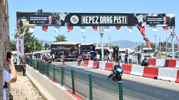 Kepez'de Motodrag heyecanı başladı