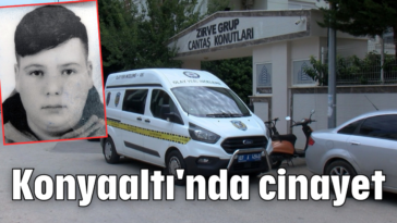 Konyaaltı'nda cinayet