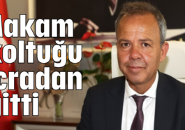 Makam koltuğu icradan gitti