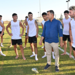 Manavgat Belediyespor'a moral ziyareti