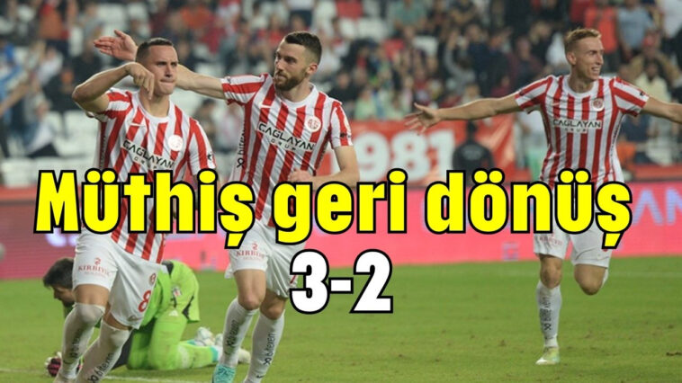 Müthiş geri dönüş 3-2