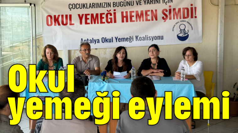 Okul yemeği eylemi