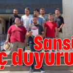 Sansüre suç duyurusu