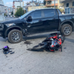 Serik'te kamyonetle motosiklet çarpıştı 1 kişi yaralandı