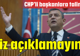 Siz açıklamayın!