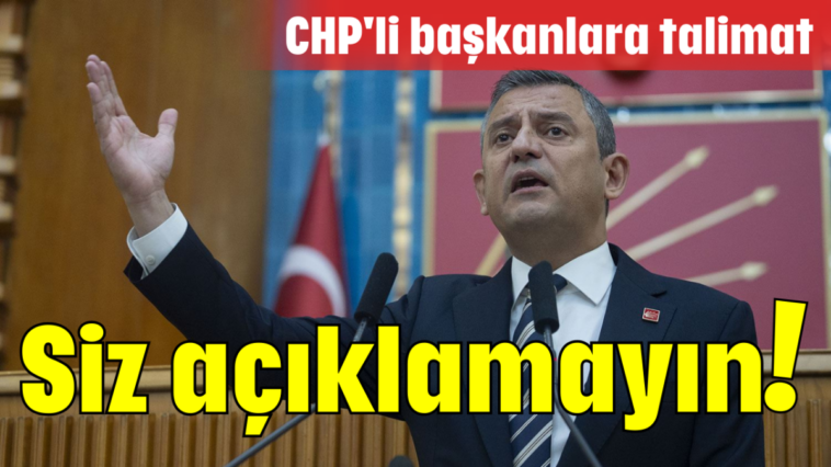 Siz açıklamayın!