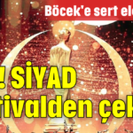 Şok! SİYAD Festivalden çekildi