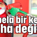 Tabela bir kez daha değişti