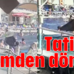 Tatilde ölümden döndü