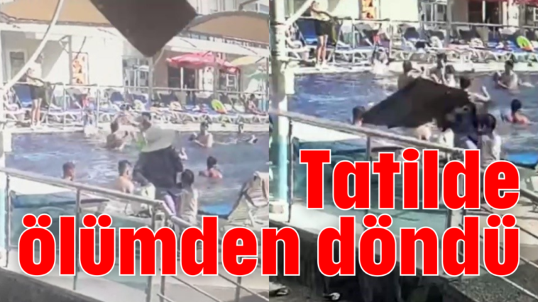 Tatilde ölümden döndü