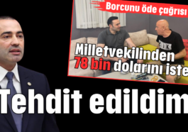 ''Tehdit edildim''