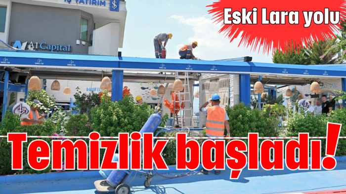 Temizlik başladı!