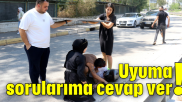 Uyuma sorularıma cevap ver!