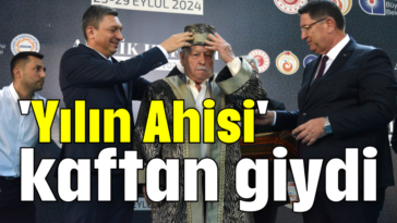 'Yılın Ahisi' kaftan giydi