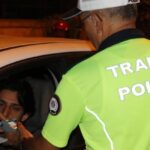 Antalyada trafik ekiplerinin alkol denetimi