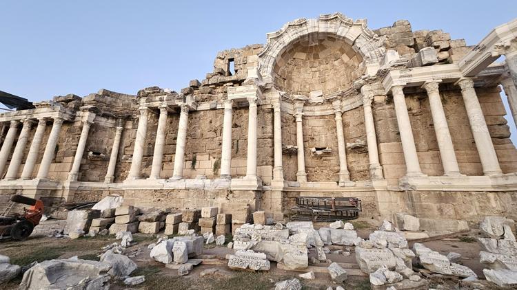 Antik dönemin en büyüklerinden 2 bin 200 yıllık çeşme, restore ediliyor