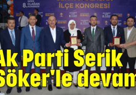 Ak Parti Serik Söker'le devam