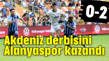 Akdeniz derbisini Alanyaspor kazandı 0-2