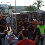 Alanya-Konaklı'da kaza 1 kişi ağır yaralandı