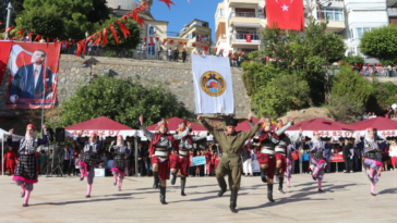 Alanya'da Cumhuriyet coşkusu