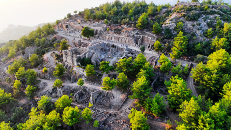 Alanya'da Syedra Antik Kenti turizme kazandırılıyor