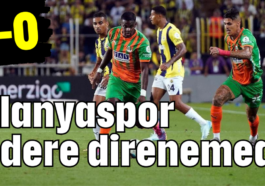 Alanyaspor lidere direnemedi: 3-0