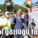 Alkol gözlüğü taktı!