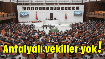 Antalyalı vekiller yok!