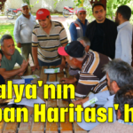 Antalya'nın 'Çoban Haritası' hazır