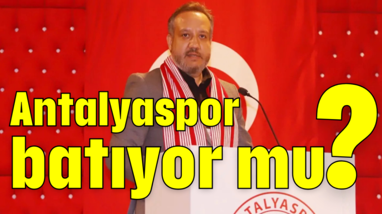 Antalyaspor batıyor mu?